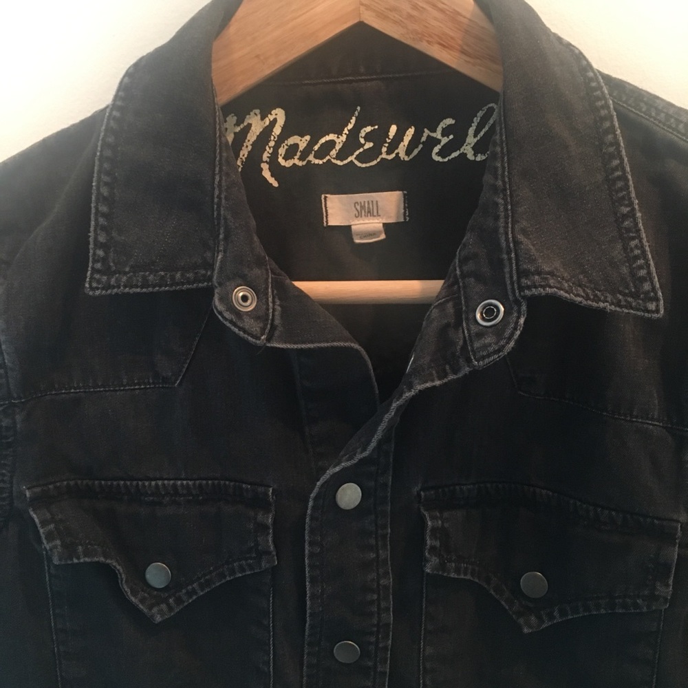 Madewell | dark wash chambray